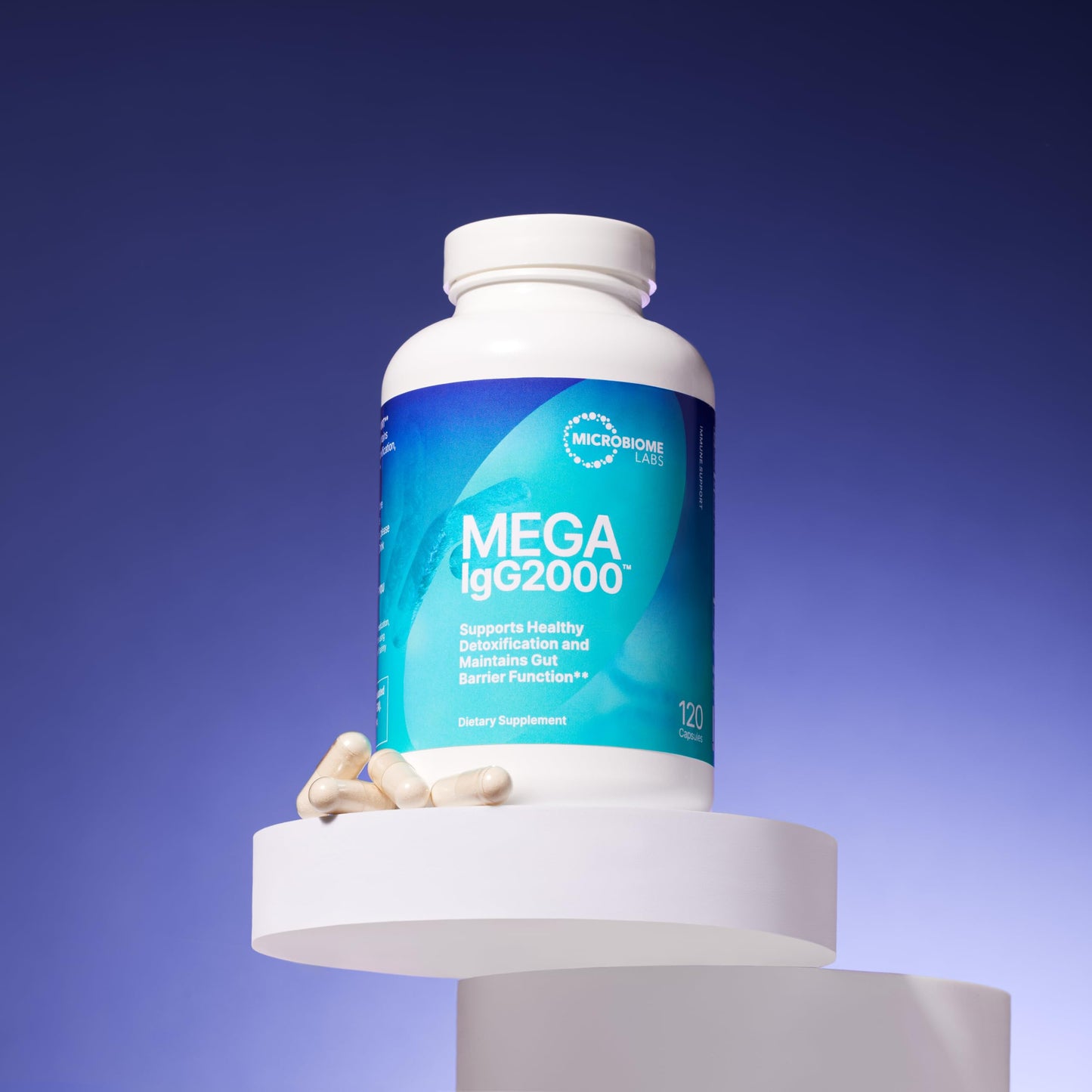 Microbiome Labs Mega IgG2000 (120 Capsules)