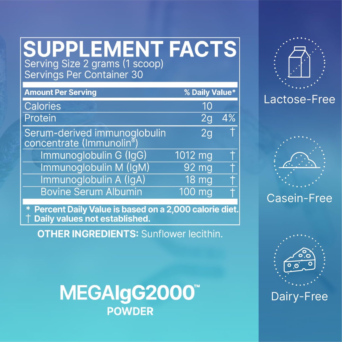 Microbiome Labs Mega IgG2000 (120 Capsules)