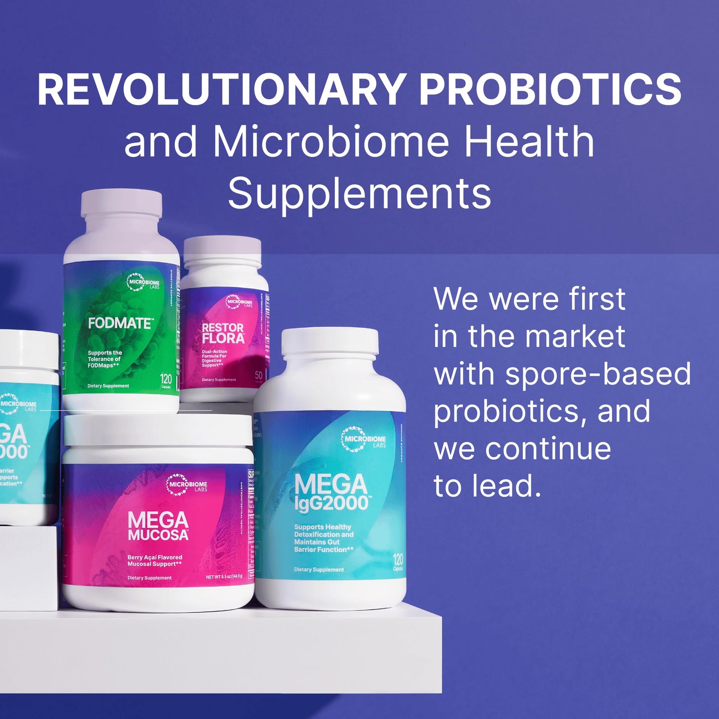 Microbiome Labs Mega IgG2000 (120 Capsules)