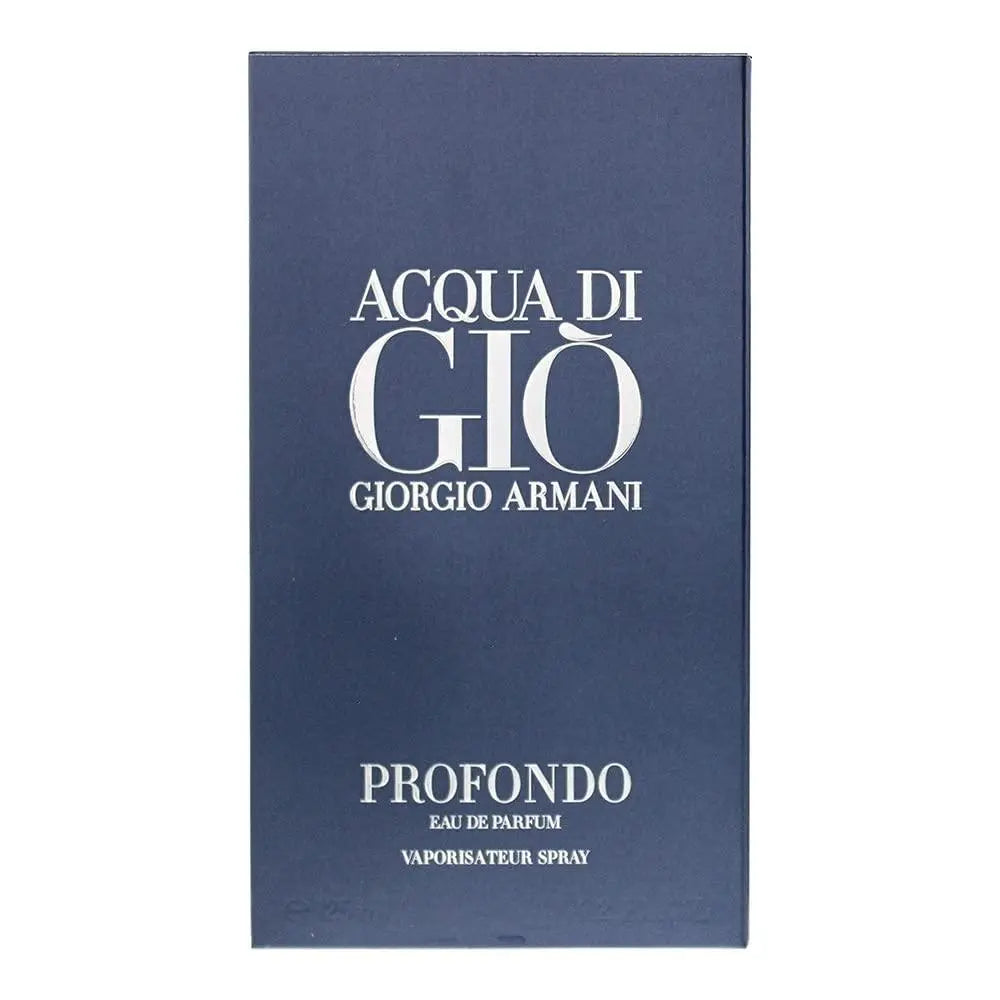 ACQUA DI GIO PROFONDO by GIORGIO ARMANI 4.2 oz/125ml - Jia Sales