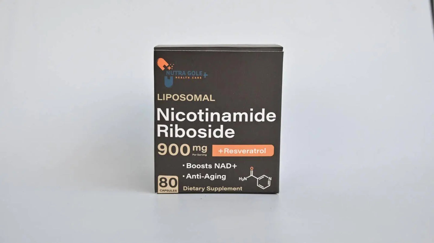 Liposomal Nicotinamide Riboside, 900mg NAD+ Supplement NMN Supplement Alternative, NAD Supplement for Anti-Aging, Energy, Focus - 100 Capsules - Jia Sales