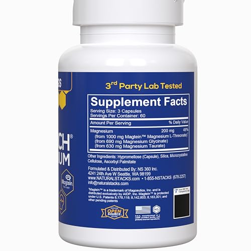 Natural Stacks MagTech - 90 Capsules