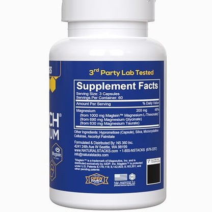 Natural Stacks MagTech - 90 Capsules