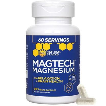 Natural Stacks MagTech - 90 Capsules