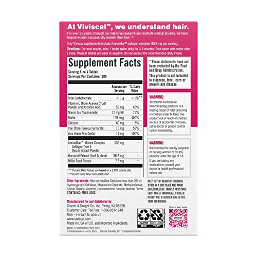 Viviscal Hair Growth Dietary Supplement