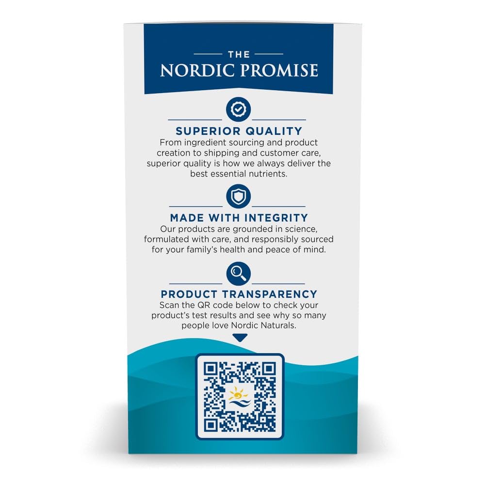 Nordic Naturals Ultimate Omega 2X, Lemon Flavor - 180 Soft Gels - 2150 mg Omega-3 - High-Potency Fish Oil with EPA & DHA - Promotes Brain & Heart Health - Non-GMO - 90 Servings