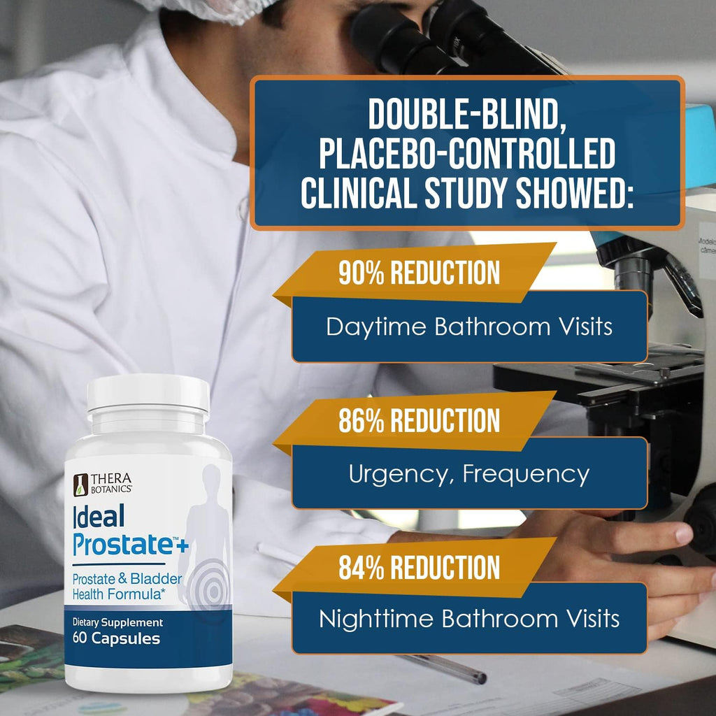 Ideal Prostate Plus Prostate & Bladder Support, Beta Sitosterol, 60 Ct