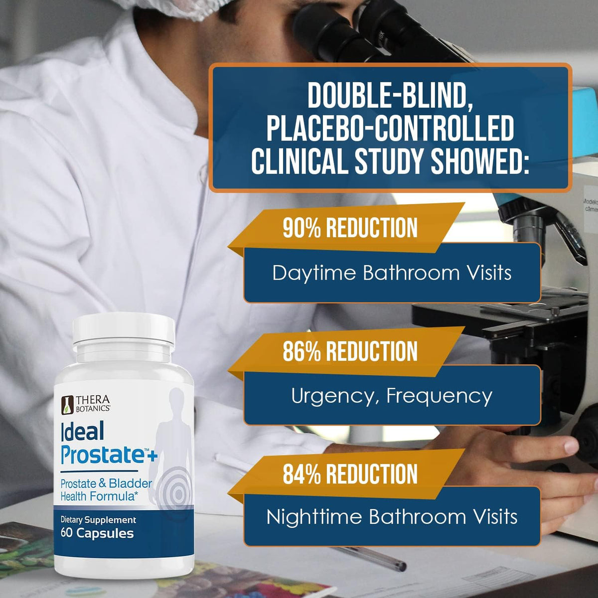 Ideal Prostate Plus Prostate & Bladder Support, Beta Sitosterol, 60 Ct