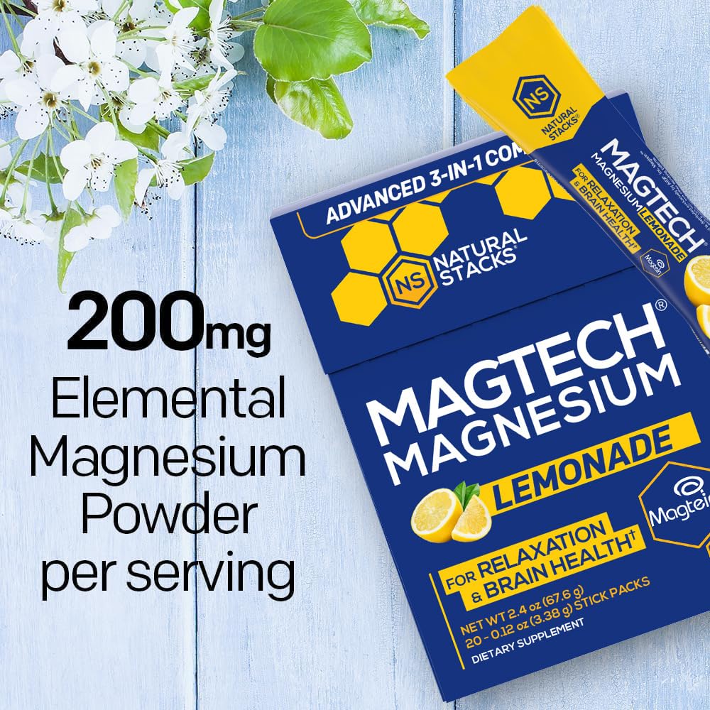 Natural Stacks MagTech - 90 Capsules