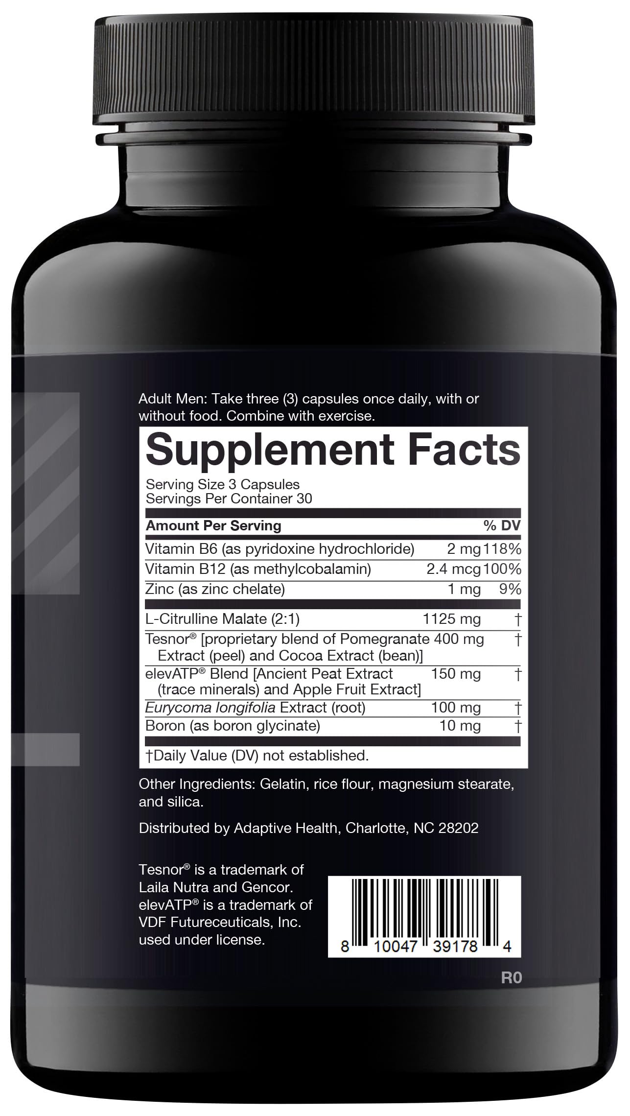 Nugenix Total-T, Free and Total Testosterone Booster Supplement for Men