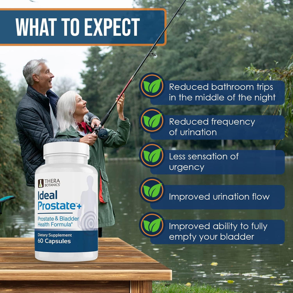 Ideal Prostate Plus Prostate & Bladder Support, Beta Sitosterol, 60 Ct