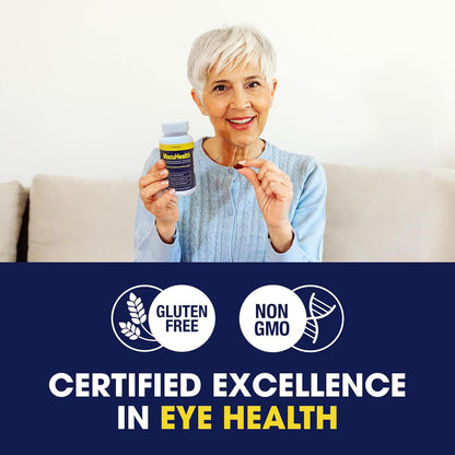 Macuhealth Triple Carotenoid Formula - Eye Vitamins for Adults - 90 Softgels, 3 Month Supply