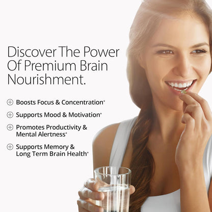 NEUROHACKER COLLECTIVE Qualia Mind | The Ultimate Blend for Brain Health* | Doctor-Formulated Nootropic to Fuel Focus & Concentration* | Supports Long Term Brain Health| Maintain Drive & Productivity