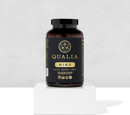 NEUROHACKER COLLECTIVE Qualia Mind | The Ultimate Blend for Brain Health* | Doctor-Formulated Nootropic to Fuel Focus & Concentration* | Supports Long Term Brain Health| Maintain Drive & Productivity