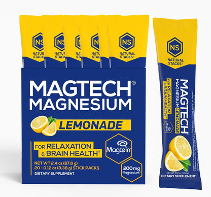 Natural Stacks MagTech - 90 Capsules