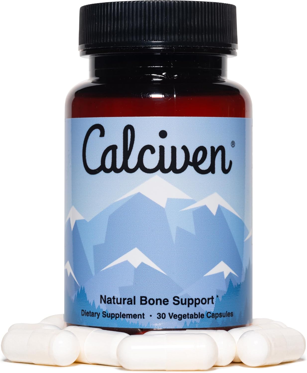Natural Bone Support Supplement - Non-GMO, Gluten-Free