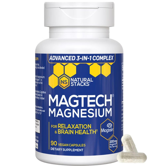 Natural Stacks MagTech - 90 Capsules