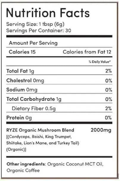 RYZE Mushroom Coffee Pack of 2 | 6 Adaptogenic Mushrooms | Organic | Instant Coffee | MCT Oil | Better Energy, Focus, Digestion, Immunity | Cordyceps, Lion’s Mane, Shiitake, Reishi, Turkey Tail, King Trumpet - Jia Sales