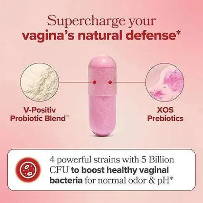 URO Women Probiotics Capsules for Women pH Balance with Prebiotics & Lactobacillus Probiotic Blend - Women's Vaginal Health Supplement - Promote Healthy Vaginal Odor & Vaginal Flora, 60 Count (Pack of 2)