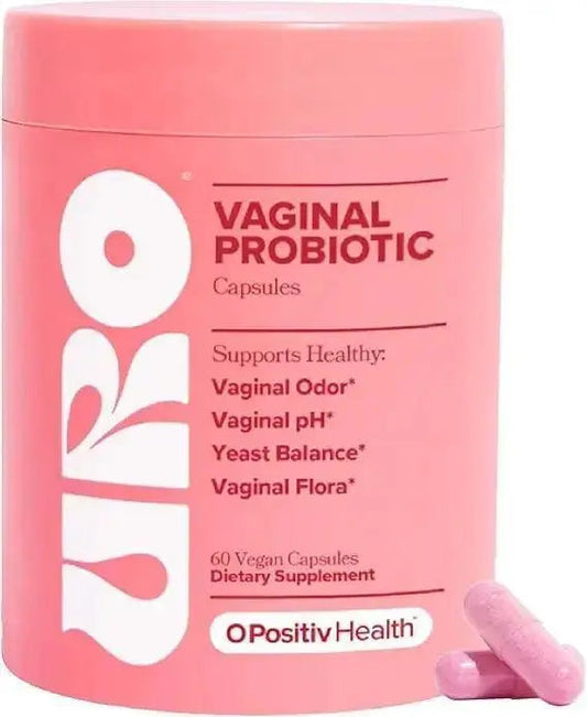 URO Women Probiotics Capsules for Women pH Balance with Prebiotics & Lactobacillus Probiotic Blend