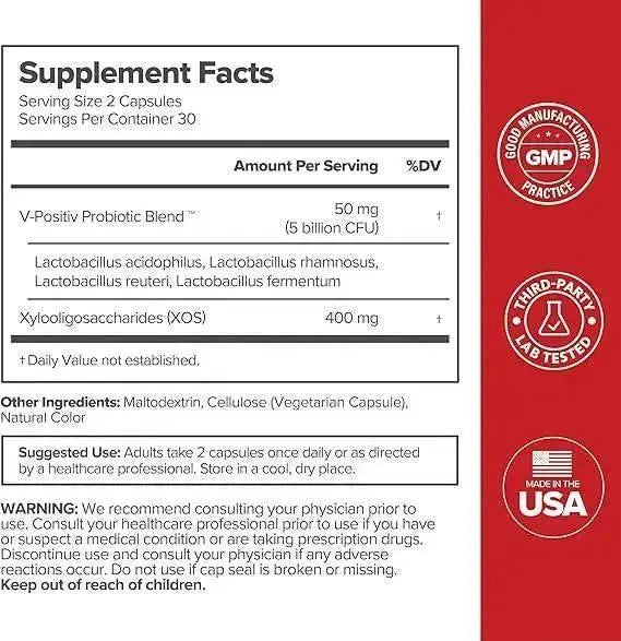 URO Women Probiotics Capsules pack of 3 for Women pH Balance with Prebiotics & Lactobacillus Probiotic Blend - Women's Vaginal Health Supplement - Promote Healthy Vaginal Odor & Vaginal Flora, - Jia Sales